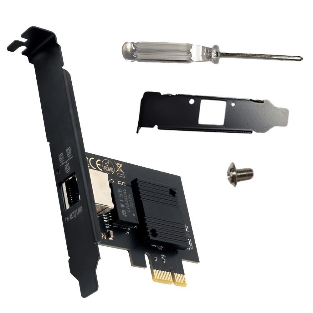 2500Mbps PCIe to RJ45 Intel I226 Ethernet Network Adapters LAN Desktop Card USA