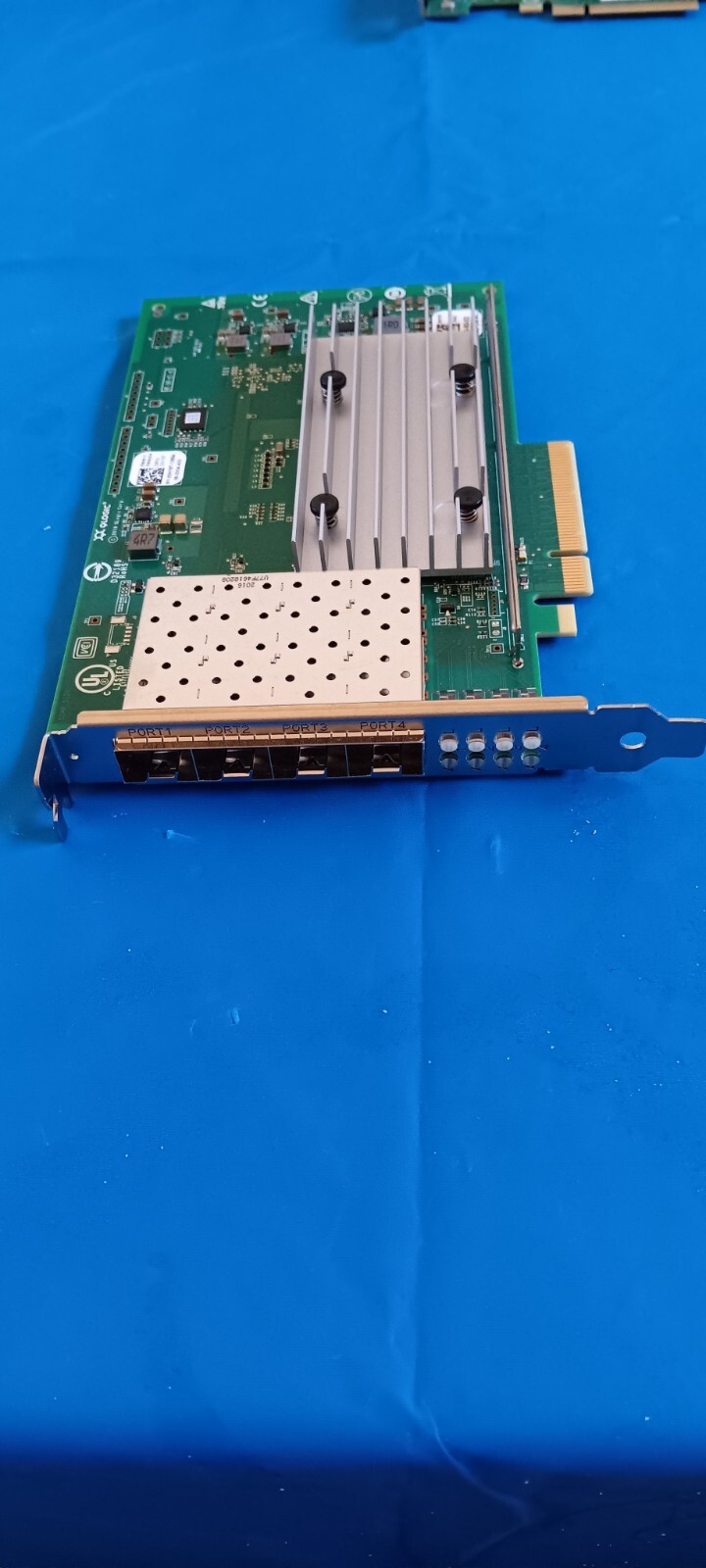 Dell QLogic QL41164 10Gb SFP+ Quad Port Full Height – 0HY9T (IWARP and ROCEv2)