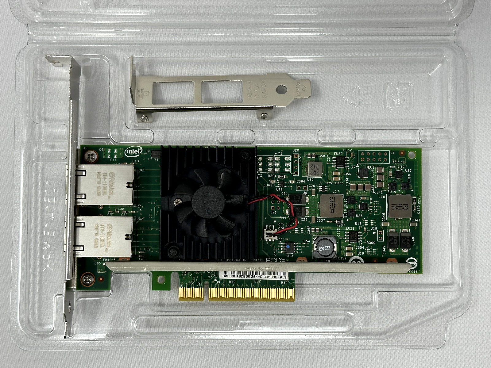 K7H46 3DFV8 Both brackets DELL INTEL X540-T2 10GB 2-PORT NIC NETWORK