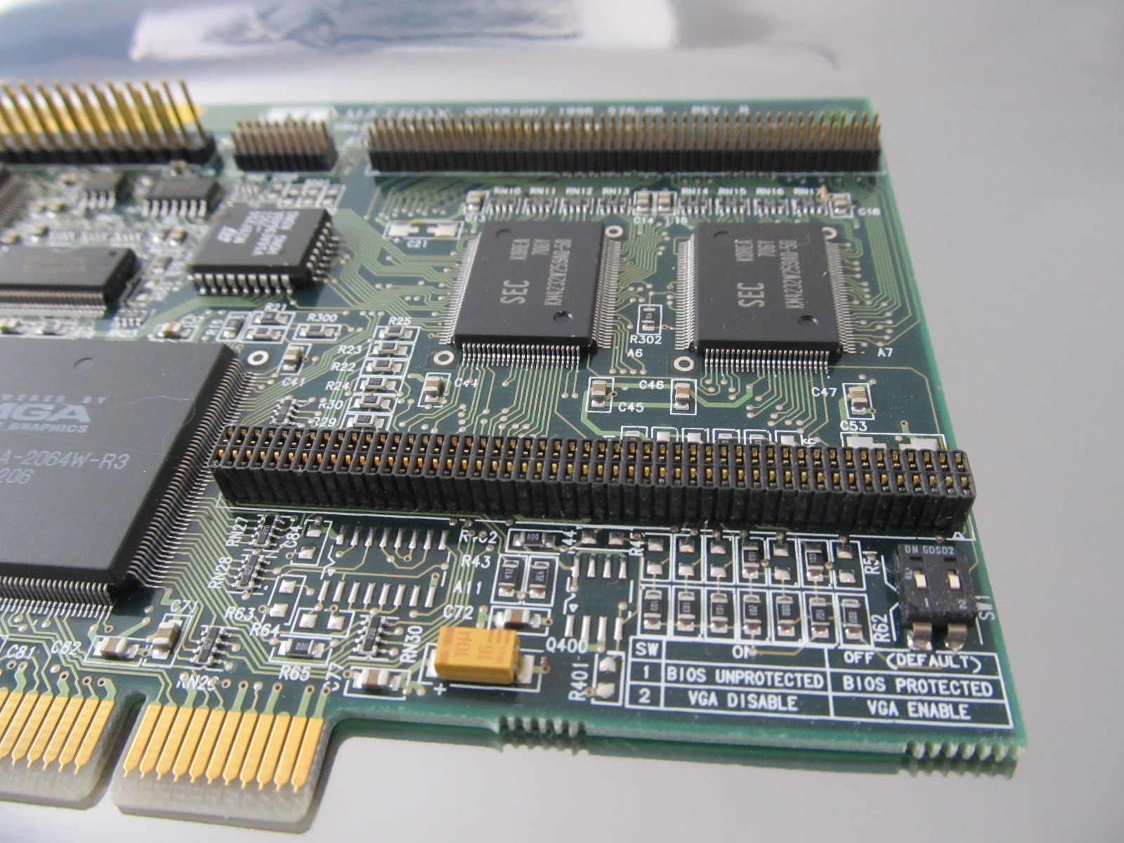 2MB PCI VIDEO CARD, 576-06 MATROX D3568-69006 5064-0285