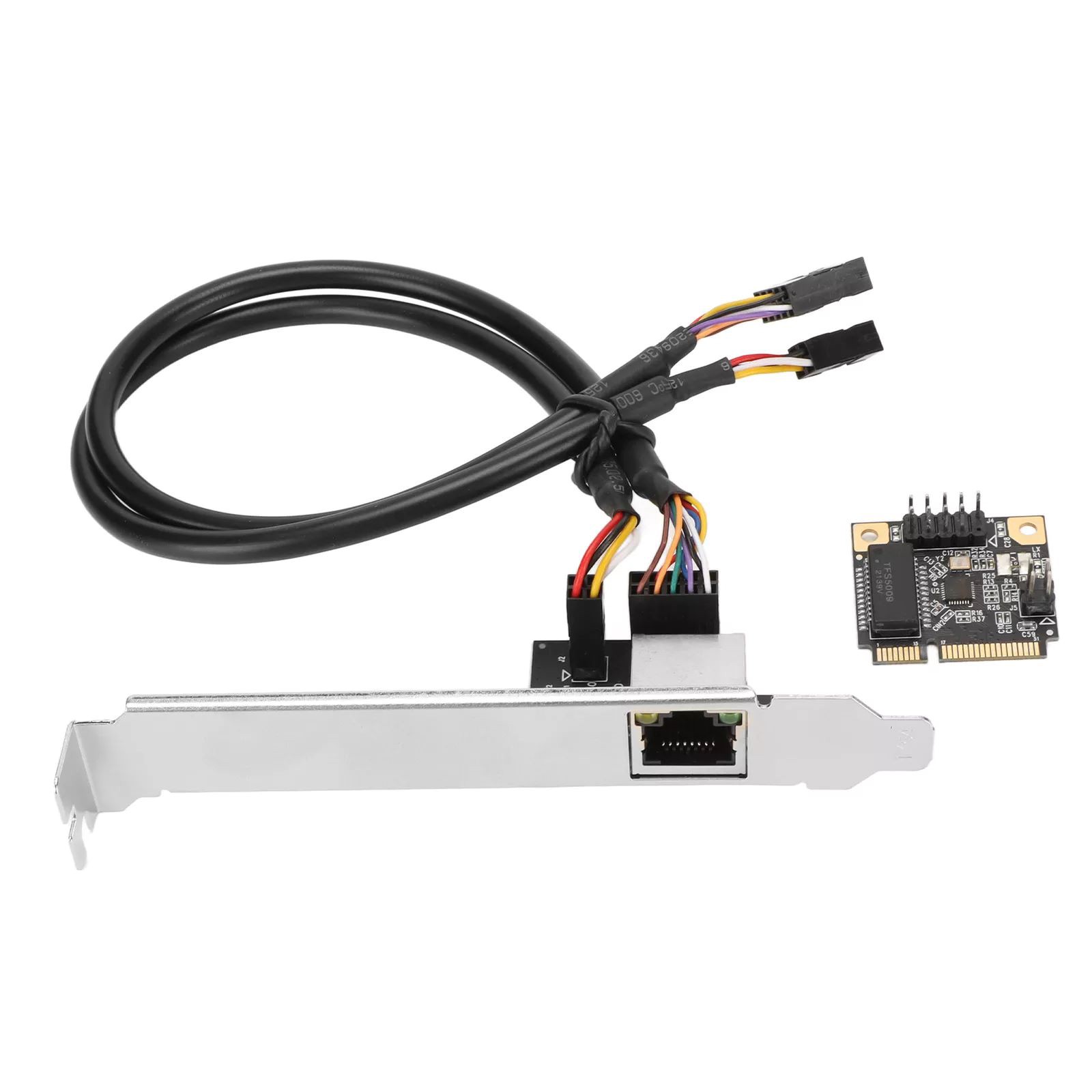 RTL8111H Mini PCI E Gigabit Ethernet Card 10Mbps 100Mbps 1000Mbps Free Drive