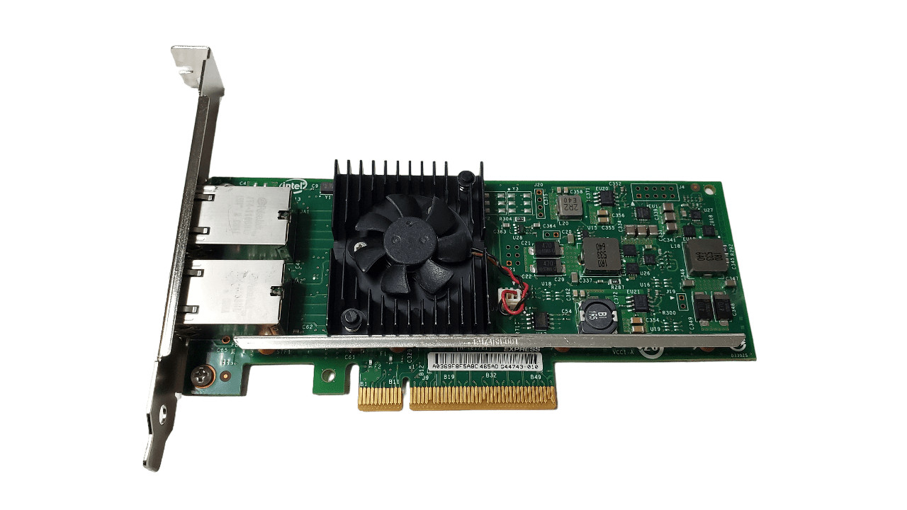 DELL X540-T2 10Gb Dual Port Network Adapter 3DFV8 K7H46 Full Height