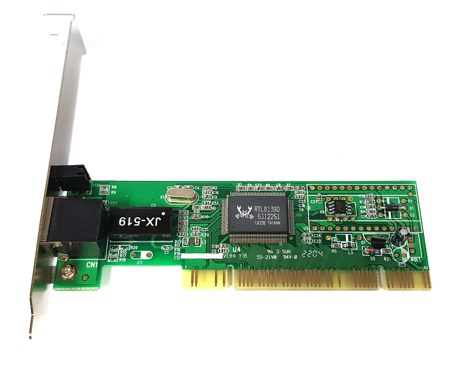 PCI Realtek RTL8169 10/100M 10/100Mbps RJ45 Ethernet Network Lan Card Adapter