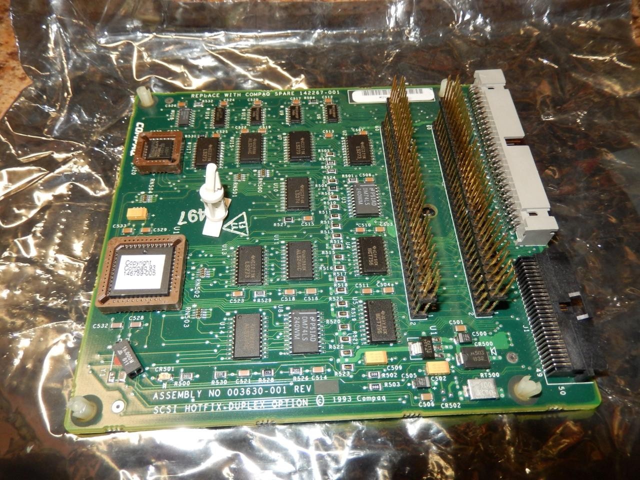 Compaq SCSI Hotfix-Duplex Option Assembly 003630-001 – Compaq Spare 142267