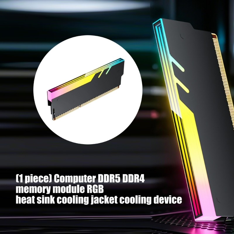 Universal RAMs Heatsink Memory Heat Spreader for DDR5 DDR4 DDR3 DDR2 Module