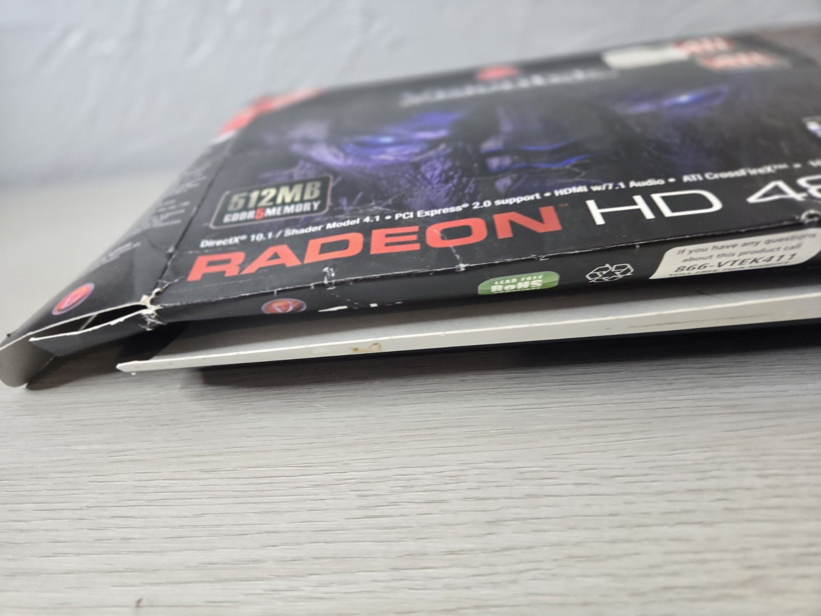 NEW Vintage VisionTek Radeon HD 4870 Graphics Card See Photos Description