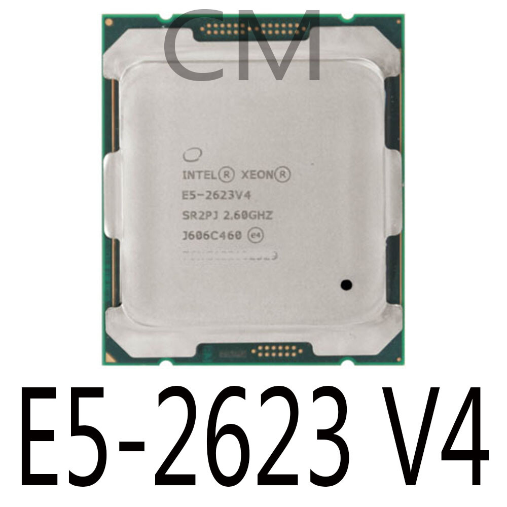 Intel Xeon E5-2623 V4 2.60GHz 10MB Cache 8.0 GT/s Quad Core SR2PJ CPU Processor
