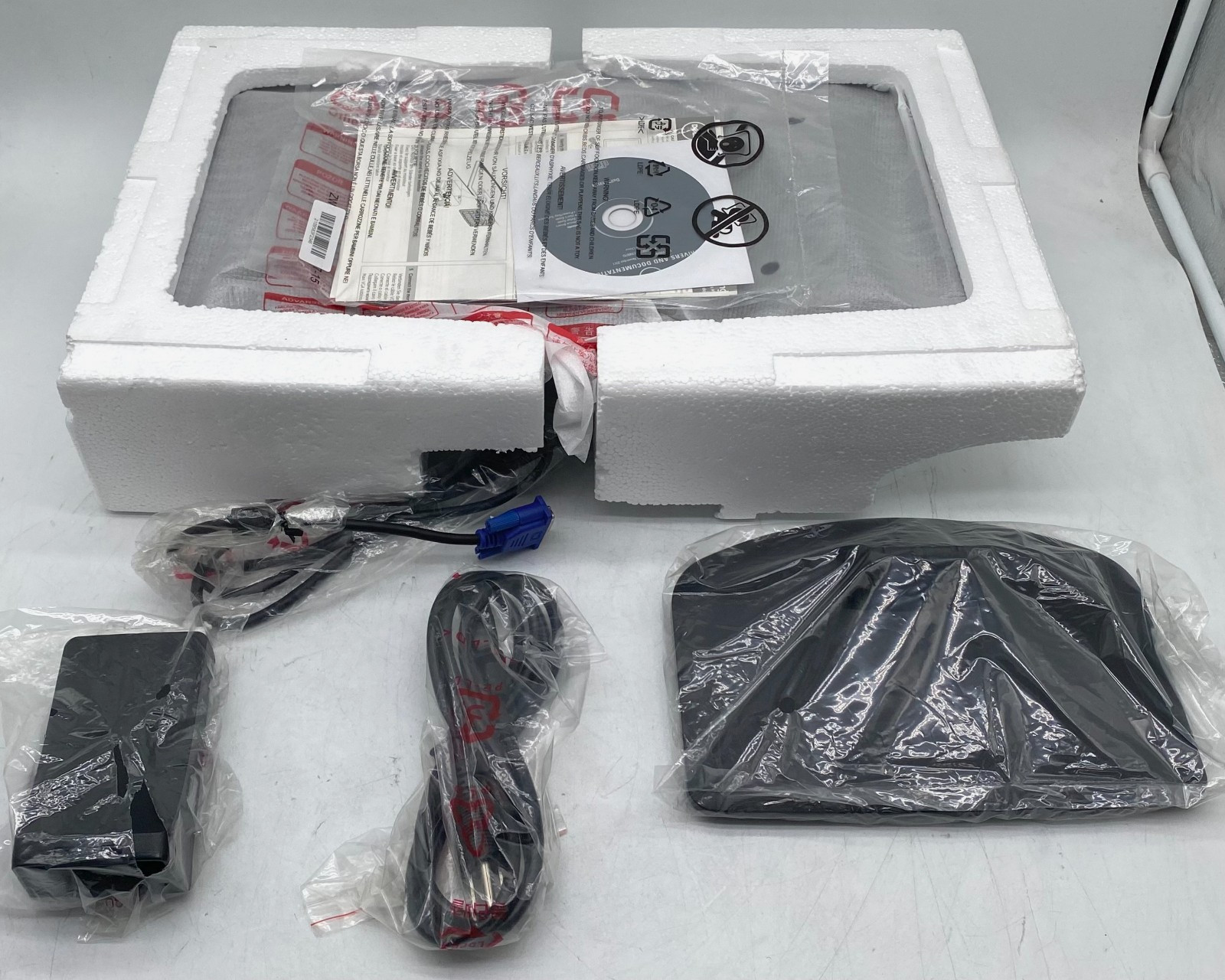 NEW OPENED BOX DELL E1912H 19″ LED-BACKLIT ACTIVE MATRIX TFT LCD MONITORw/ACCS