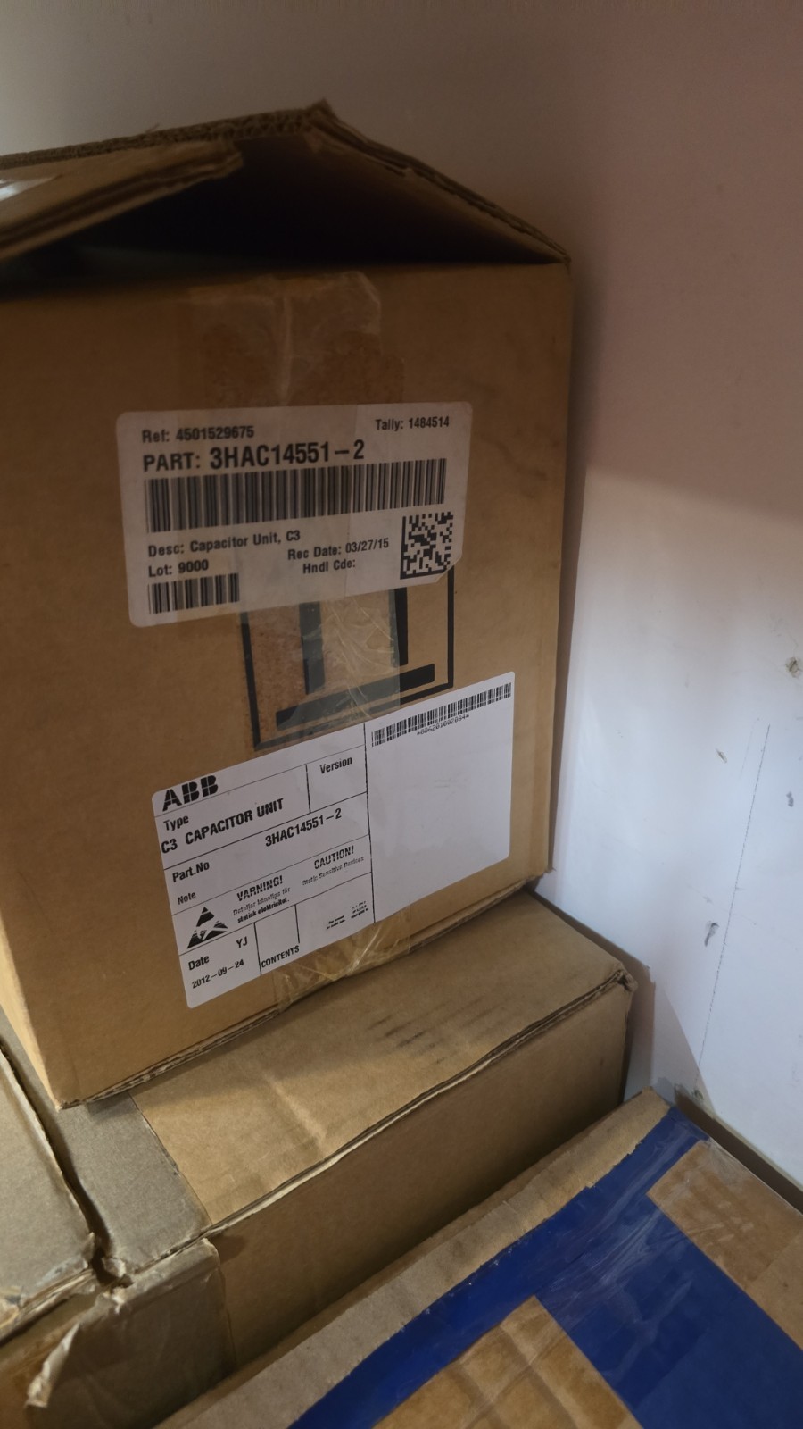 3HAC14551-2 NEW Abb robot capacitor unit