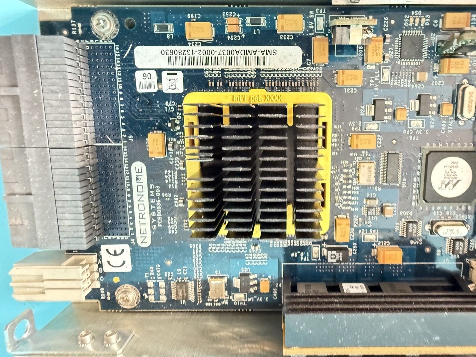 Netronome SMA-AMD40037 SmartNIC Network Accelerator Card w/ LCD Front Panel