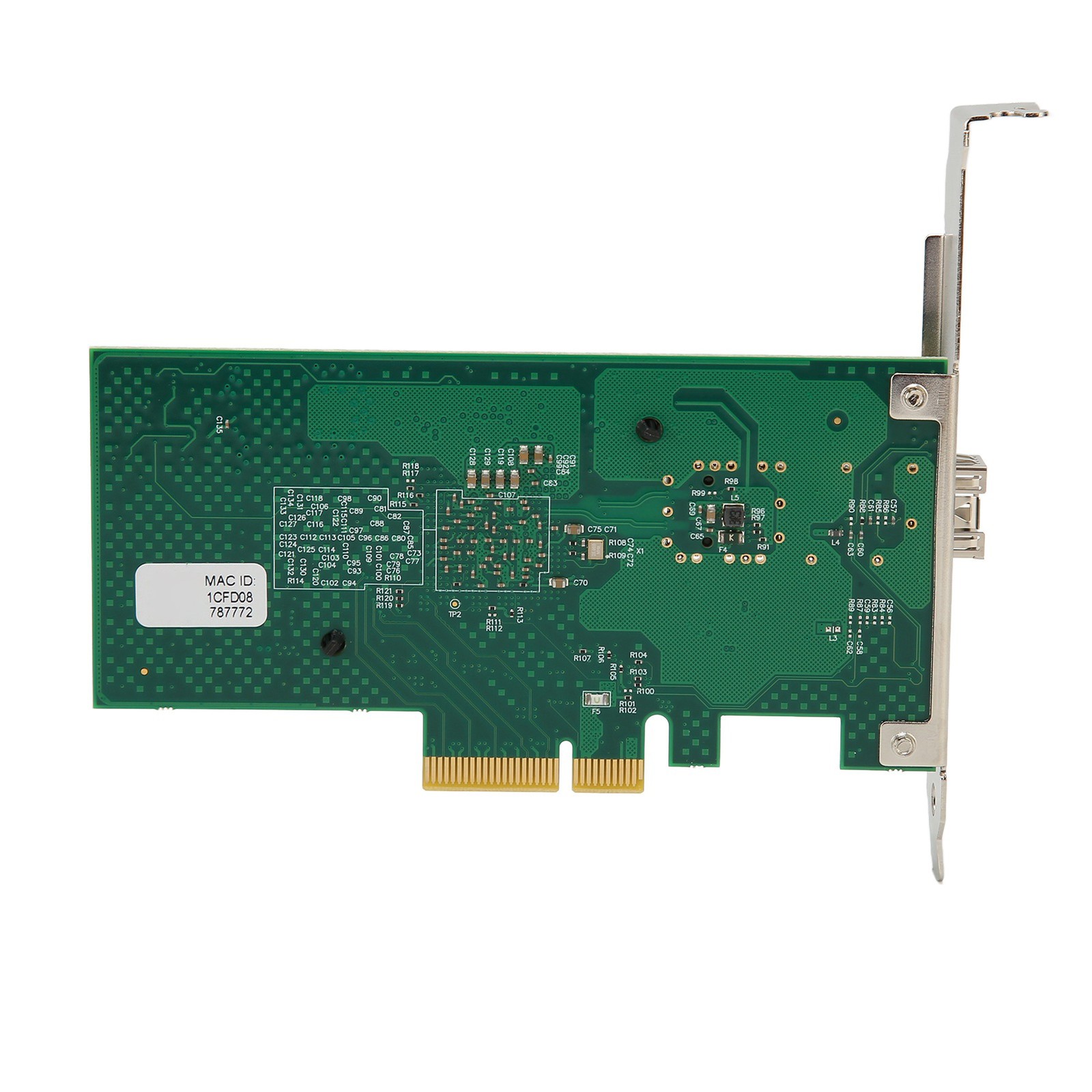 PCIe Network Card 10000Mbps PCI Express X4 5.0GT/s SFP LC Optical Fiber Gigabit