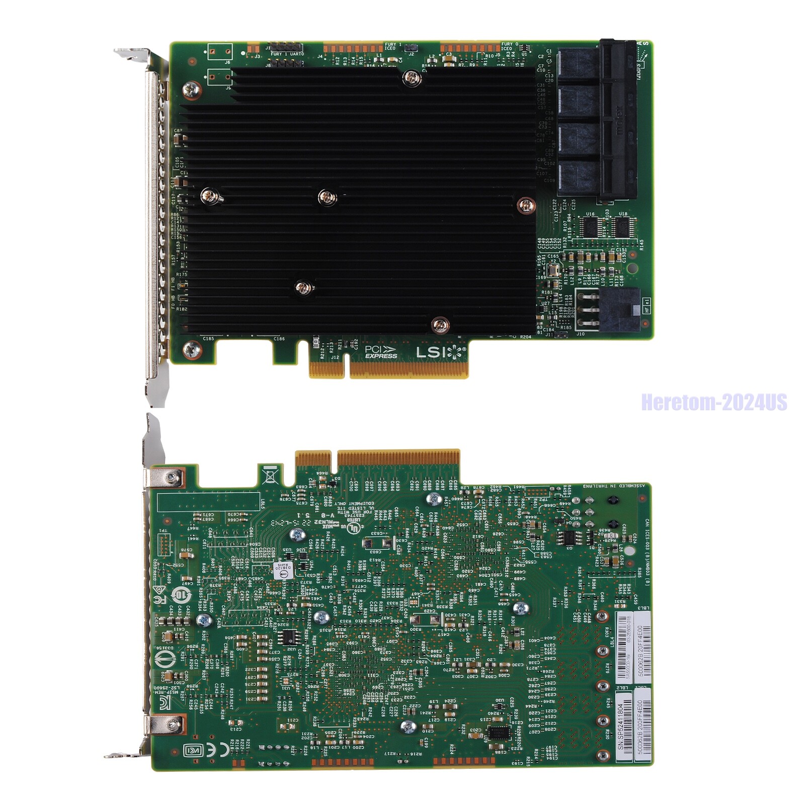 LSI SAS 9300-16I 12GB/S HBA HOST BUS ADAPTER CARD IT Mode