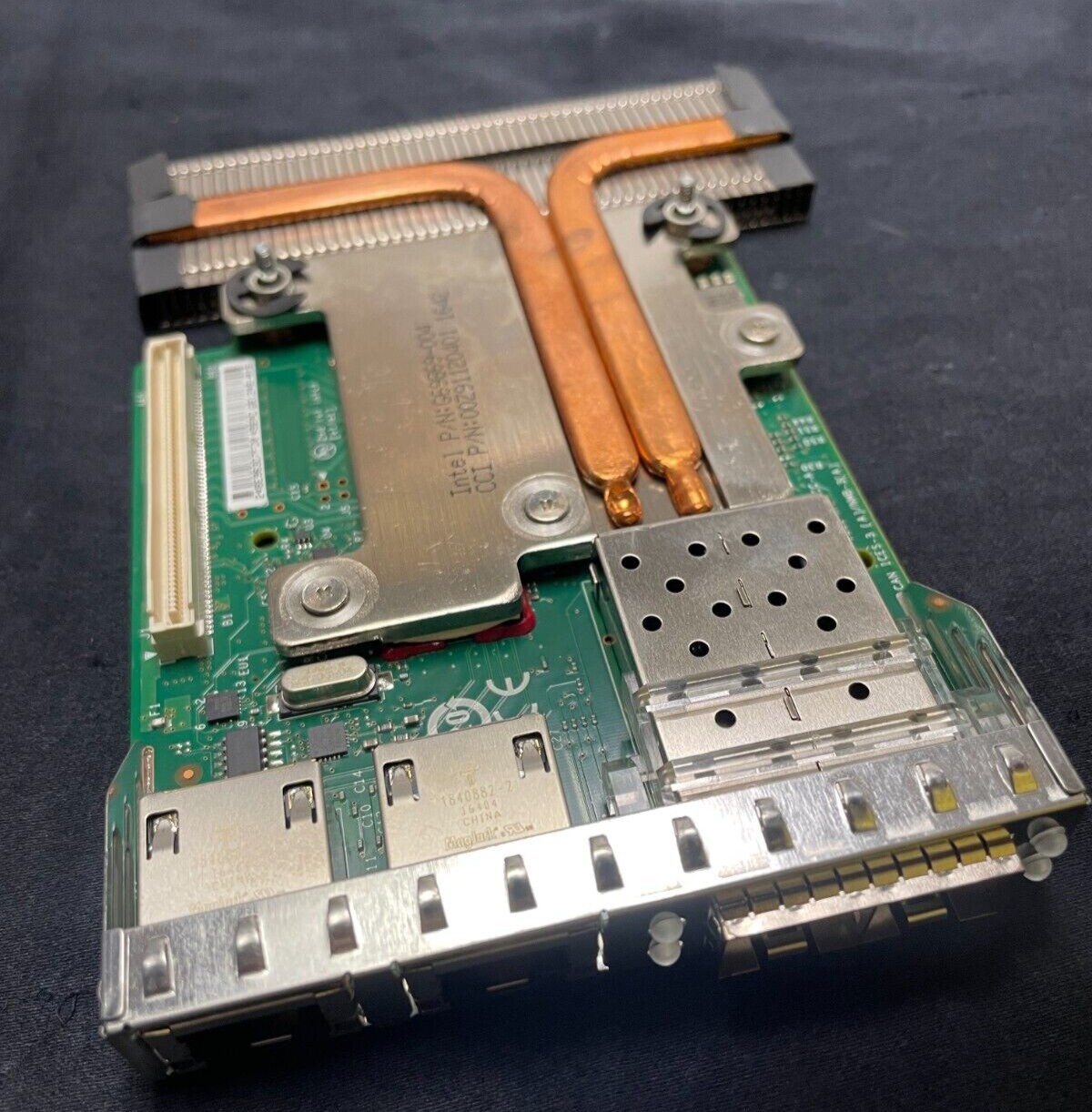Dell Intel X520 i350 Dual Port 10GbE Base-T and Dual Port 1GbE NIC C63DV