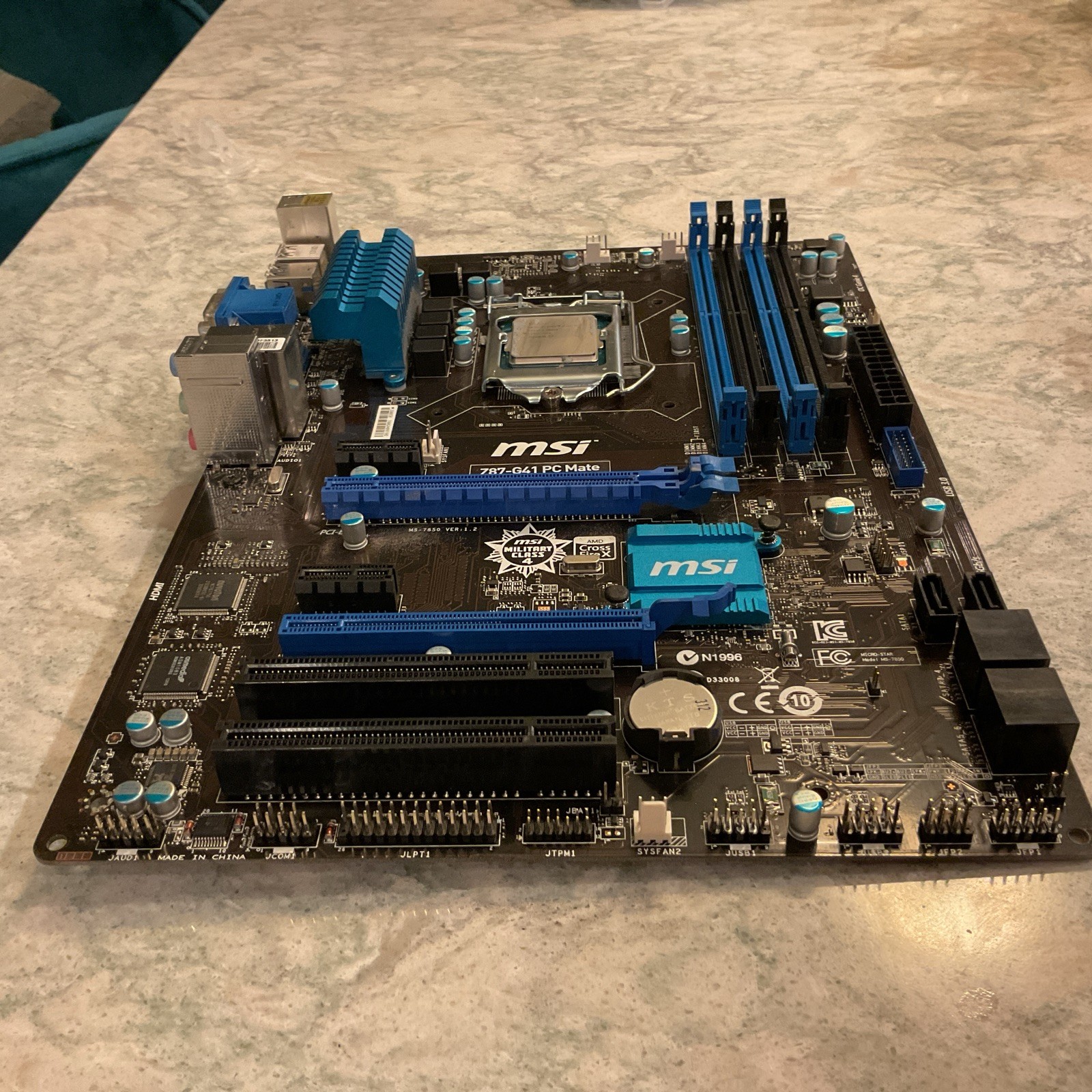 MSI Z87-G41 PC Mate Motherboard Mainboard (see description)
