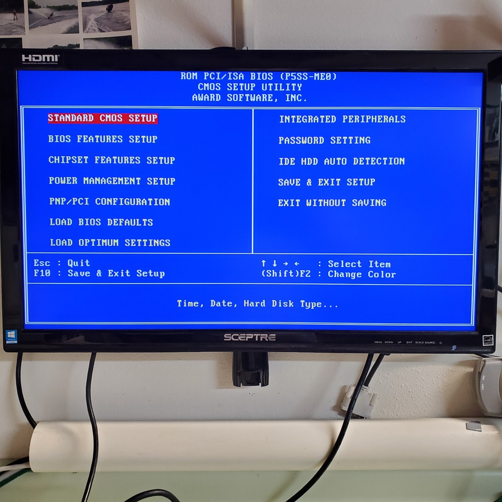 Vintage ECS P5SS-Me Rev. 1.2 M/B-AMD K6-2/350MHz CPU-32M Ram