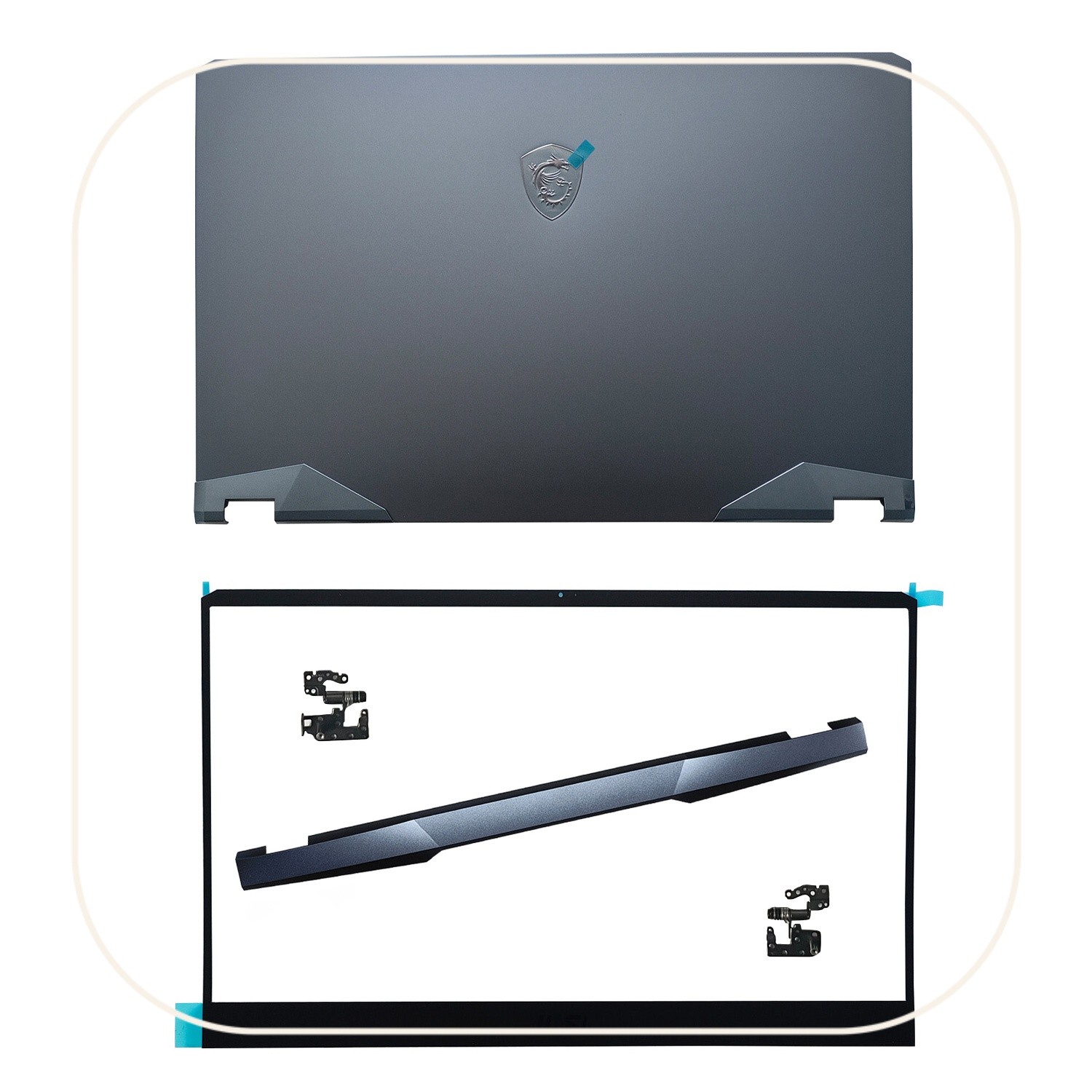 Laptop LCD Screen Parts For MSI Raider GE76 GP76 MS-17K1 MS-17K2 MS-17K3 MS-17K4