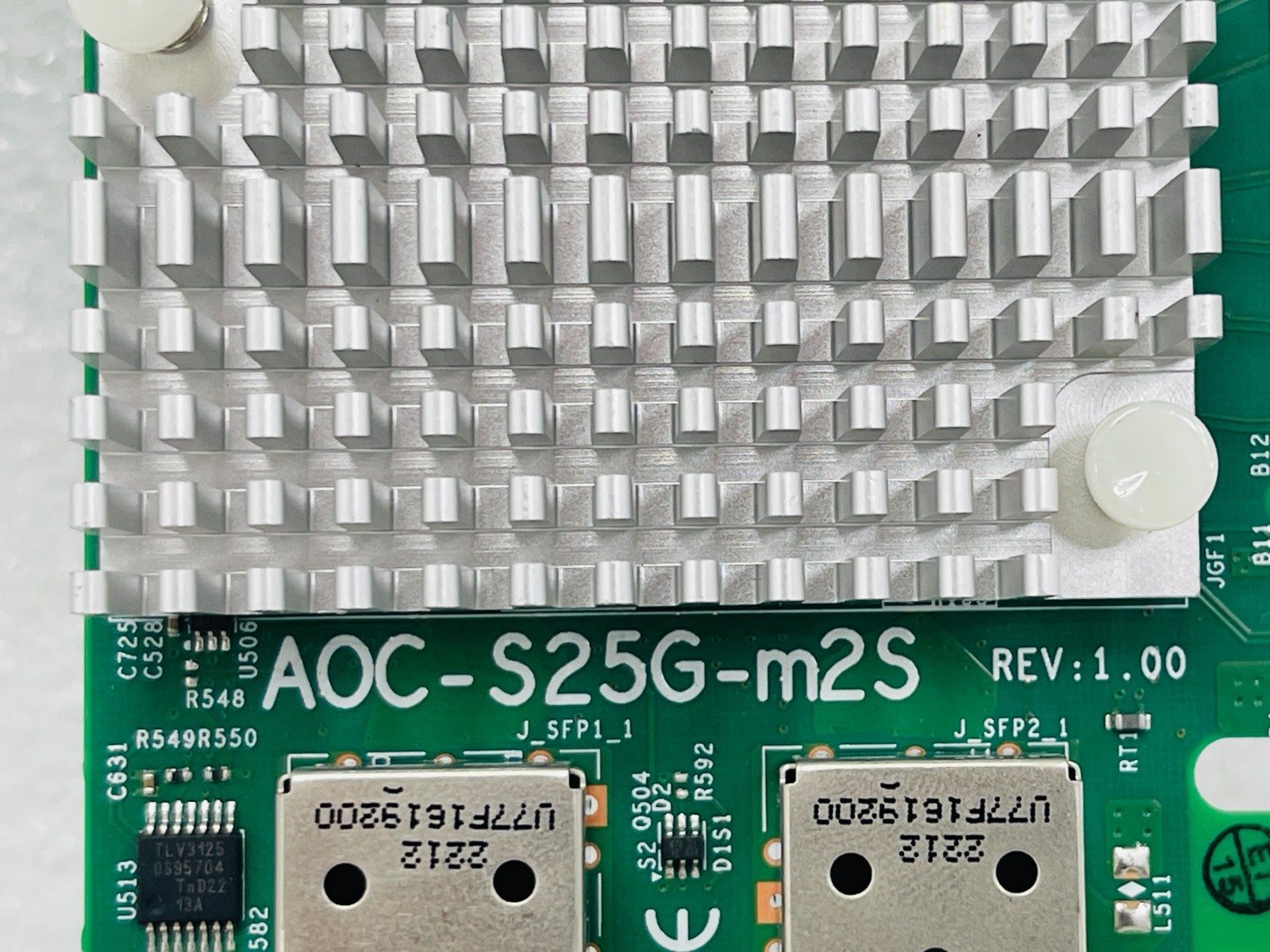 USED – Supermicro AOC-S25G-M2S 25Gbps 2-Port PCI-E 3.0×8 SFP28 W/ Free Shipping