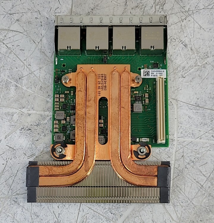 DELL INTEL X550 064PJ8 Quad-Port Rack Network Daughter Card 10GB RJ-45