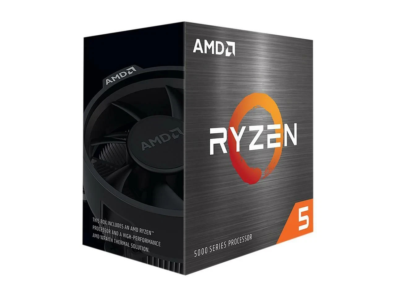 NEW SEALED AMD Ryzen 5 5500 6-Core 12-Thread AM4 CPU w/ Wraith Cooler