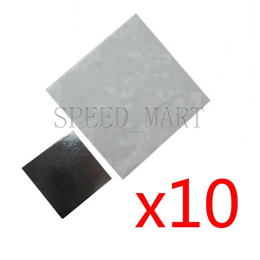 10pcs 25x25mm Double Side Square Thermal Adhesive Tape Pads for Heat Sink