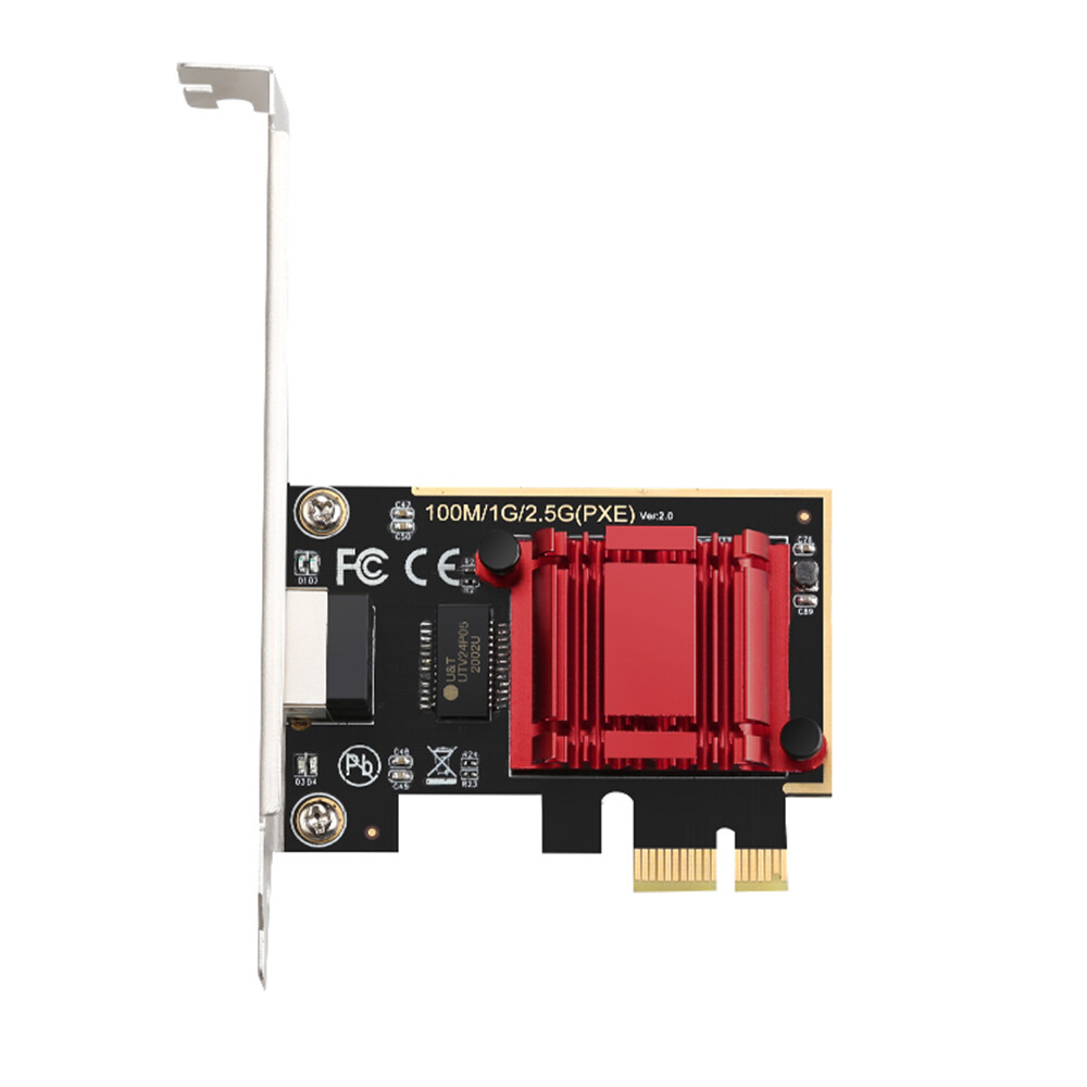 PCIE X4 2.5Gbps Ethernet Network Adapter PCIe diskless PXE boot LAN Card RTL8125