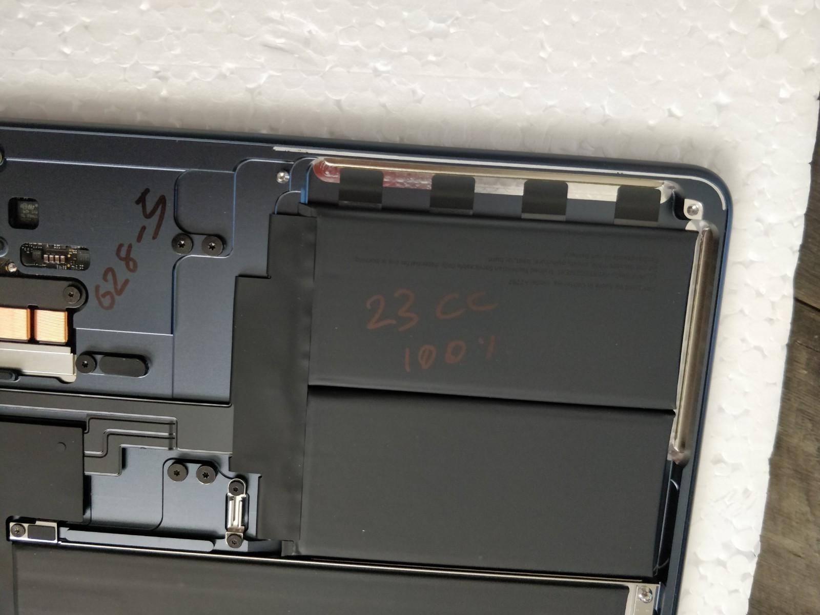 Apple Macbook Air 15 inch,A3114, M3 ,2024, Keyboard, Touchpad Assembly, Midnight