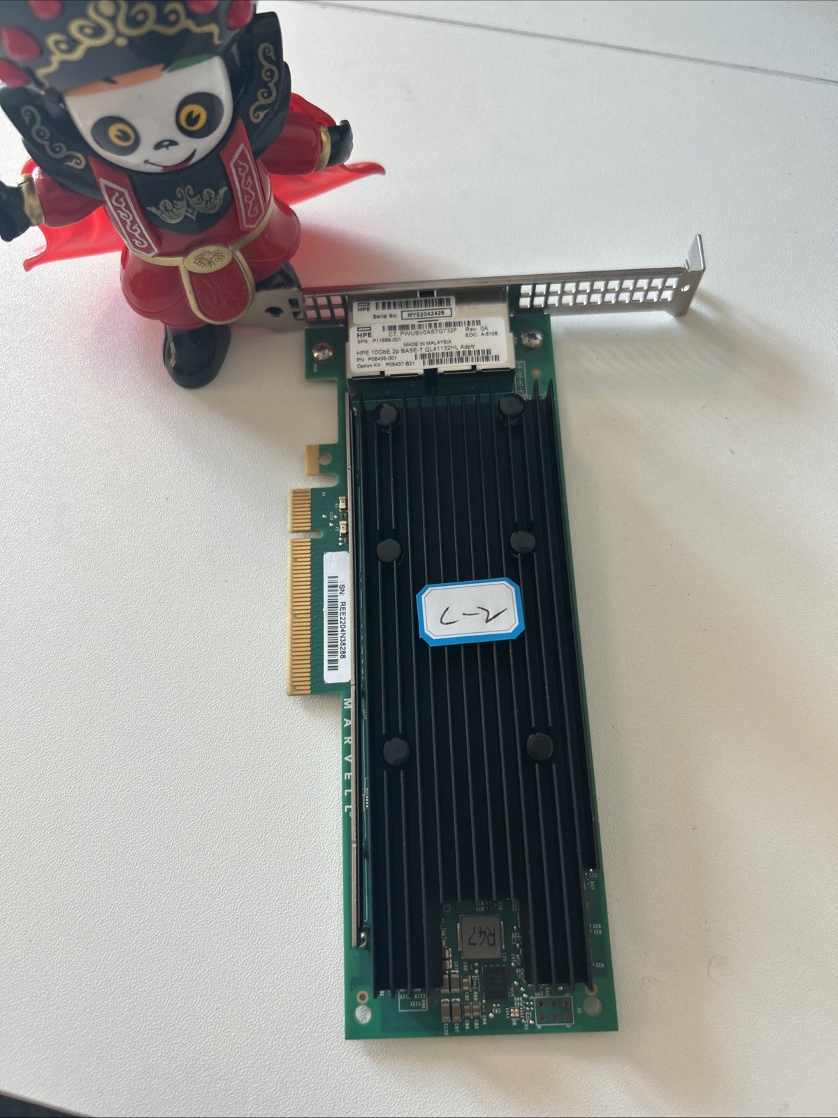 HPE Marvell QL41132HLRJ Ethernet 10Gb 2-port BASE-T Adapter P08437-B21