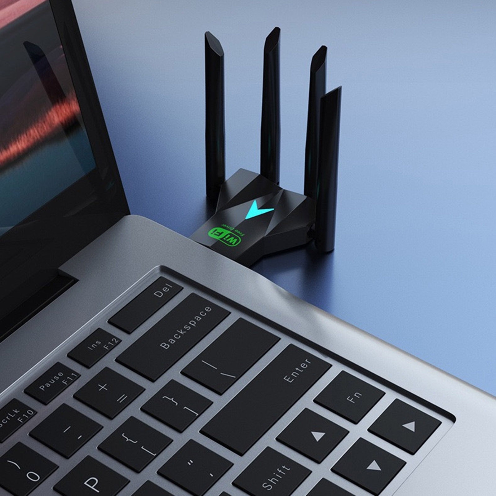 Dual Band USB 3.0 Wireless WiFi Adapter 2.4G 400Mbps & 5G 867Mbps Long Range