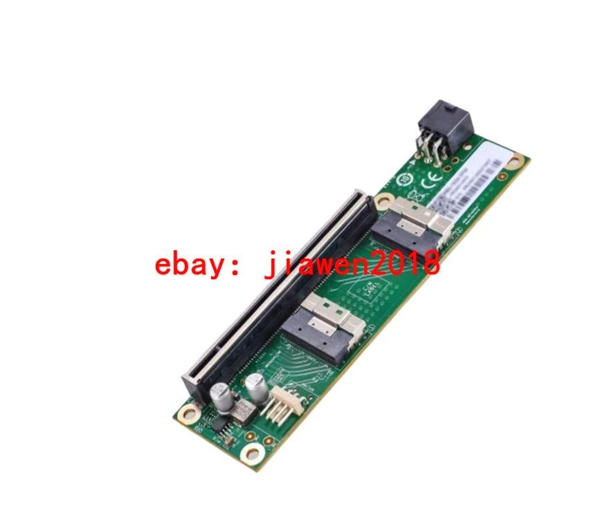 External PCI Express x16 to SFF-8654 Adapter 2*PCI-E X8 + 2*Baseplate 70CM Cable