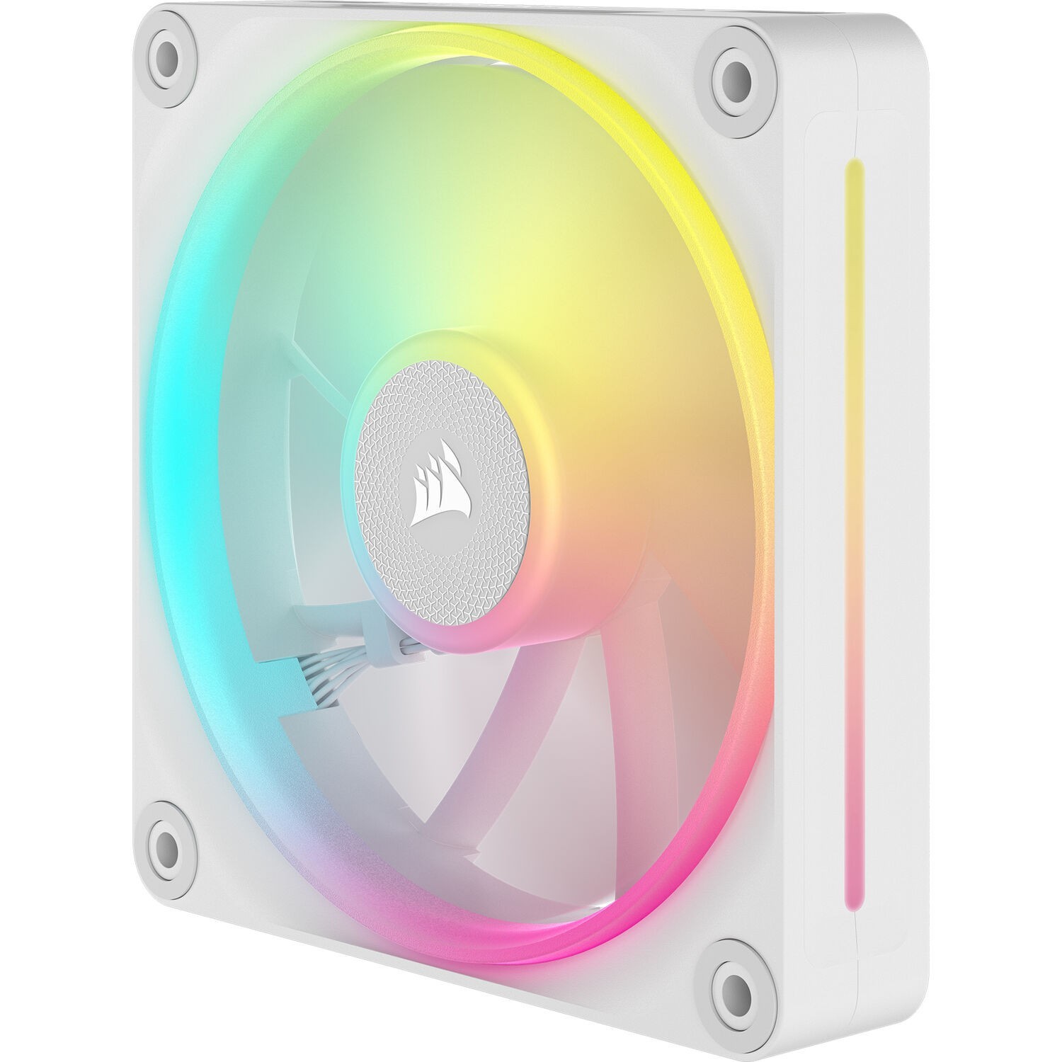 CORSAIR iCUE LINK LX120 RGB Triple 120mm PWM Fan Starter Kit WHITE CO-9051030-WW