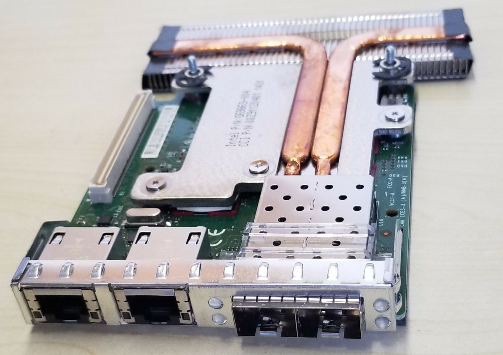 Dell C63DV 4-port 10GbE PCIe Ethernet Network Daughter Card