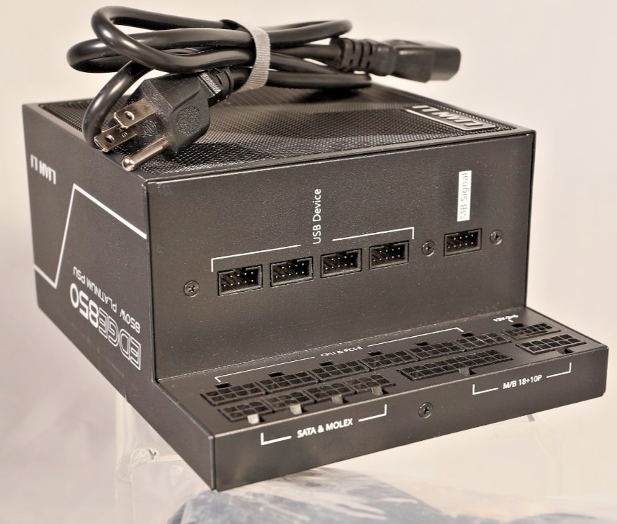 Lian Li EDGE PLATINUM 850 Watt 80 Plus Platinum ATX Fully Modular PSU OPEN BOX