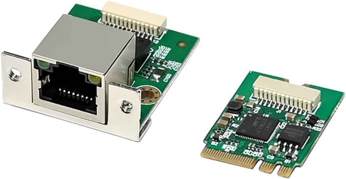 M.2 A+E Key To 2.5G Ethernet NIC Intel I226V Chipset 10/100/1000/2500 Mbps