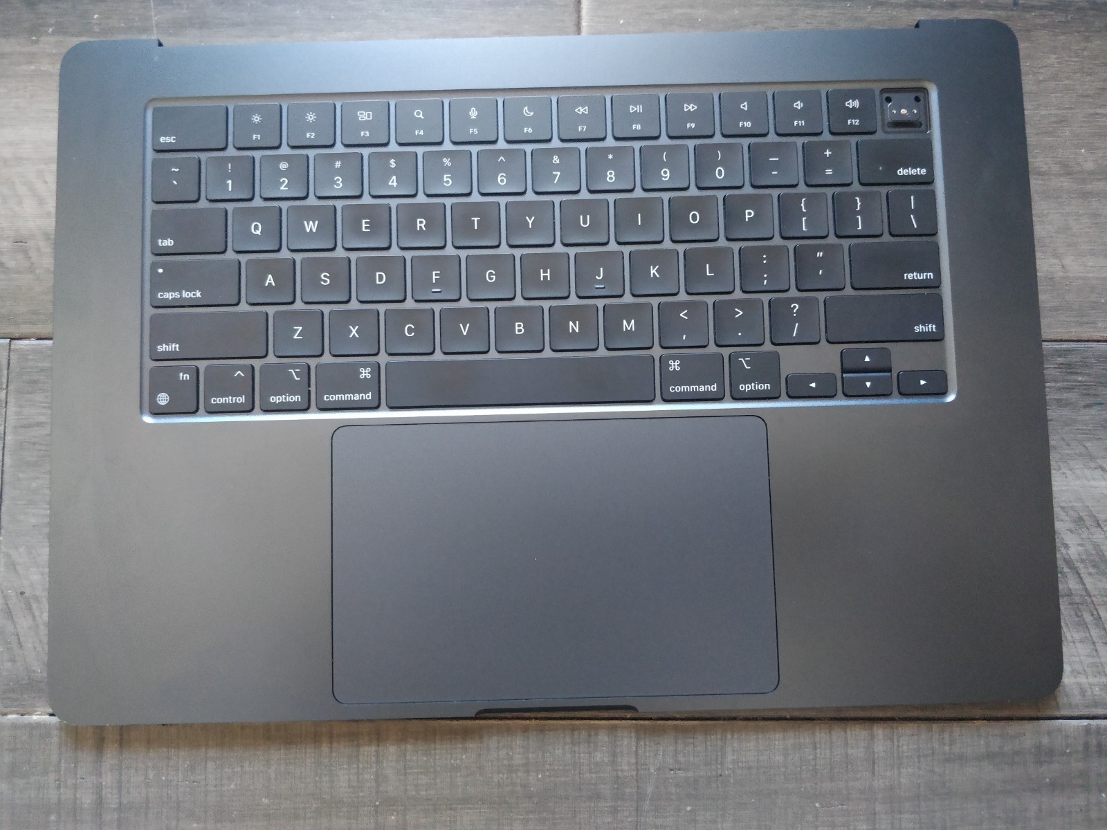Apple Macbook Air 15 inch,A3114, M3 ,2024, Keyboard, Touchpad Assembly, Midnight