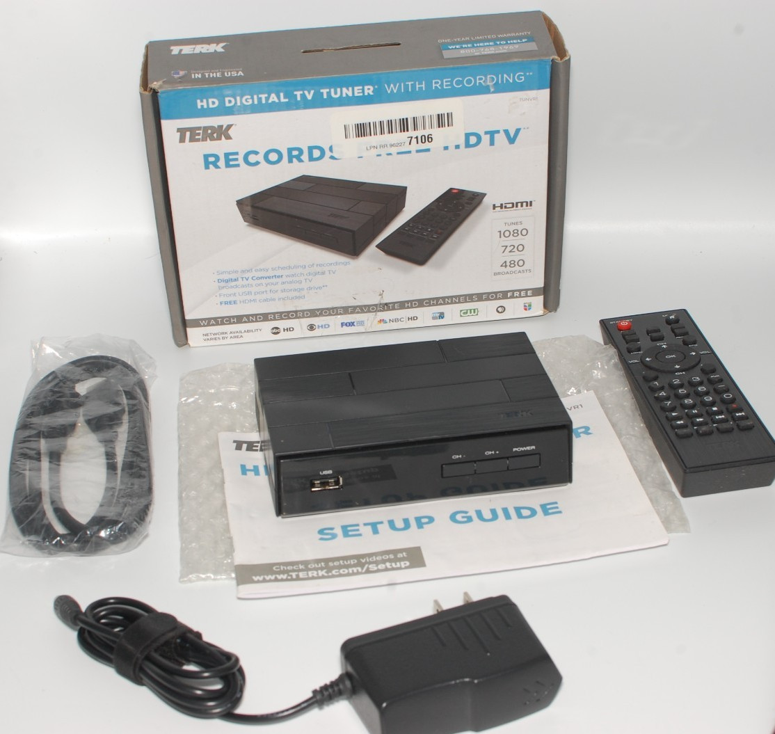 Terk HD Digital TV Tuner with Recording Capabilities – TUNVR1