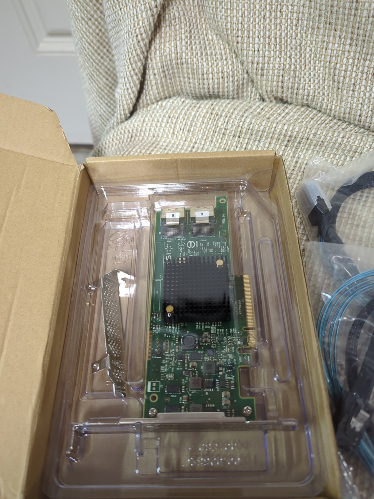 9207-8i 6Gbs SAS 2308 PCI-E 3.0 HBA IT Mode for ZFS FreeNAS unRAID Host Bus…