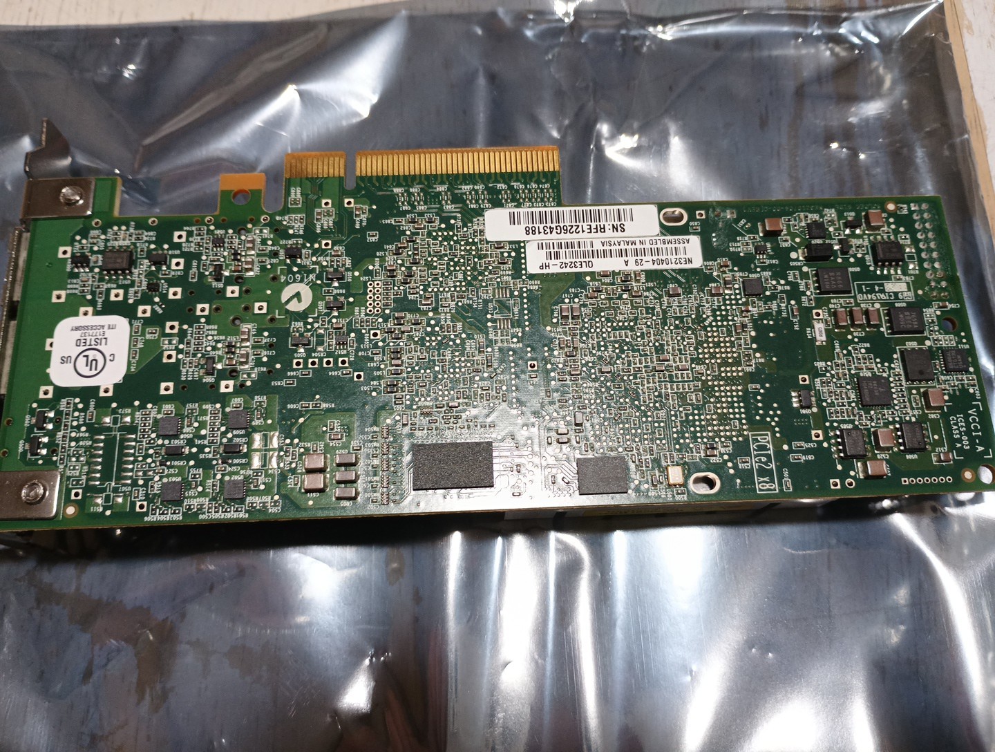 HP NC523SFP Qlogic QLE3242-HP 10Gbe SFP+ Server Adapter 593742-001 593715-001