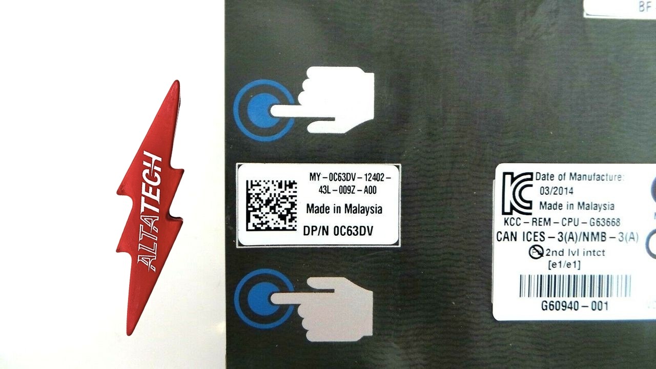 Dell C63DV Intel X520 2x10G SFP i350 2x1G Network Daughter Card