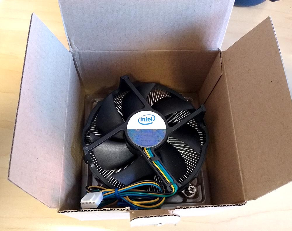 Heatsink and Cooling Fan for Intel LGA2066 Motherboard TDP 140 Black
