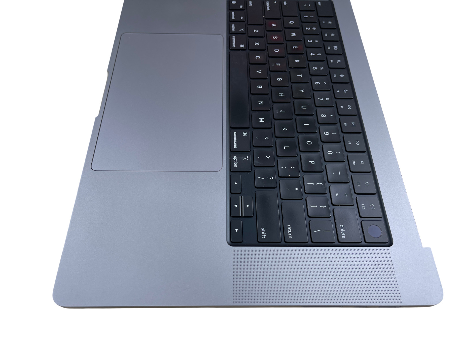 OEM Apple MacBook Pro 16″ M1 2021 A2485 Top Case Keyboard Palmrest Gray – B