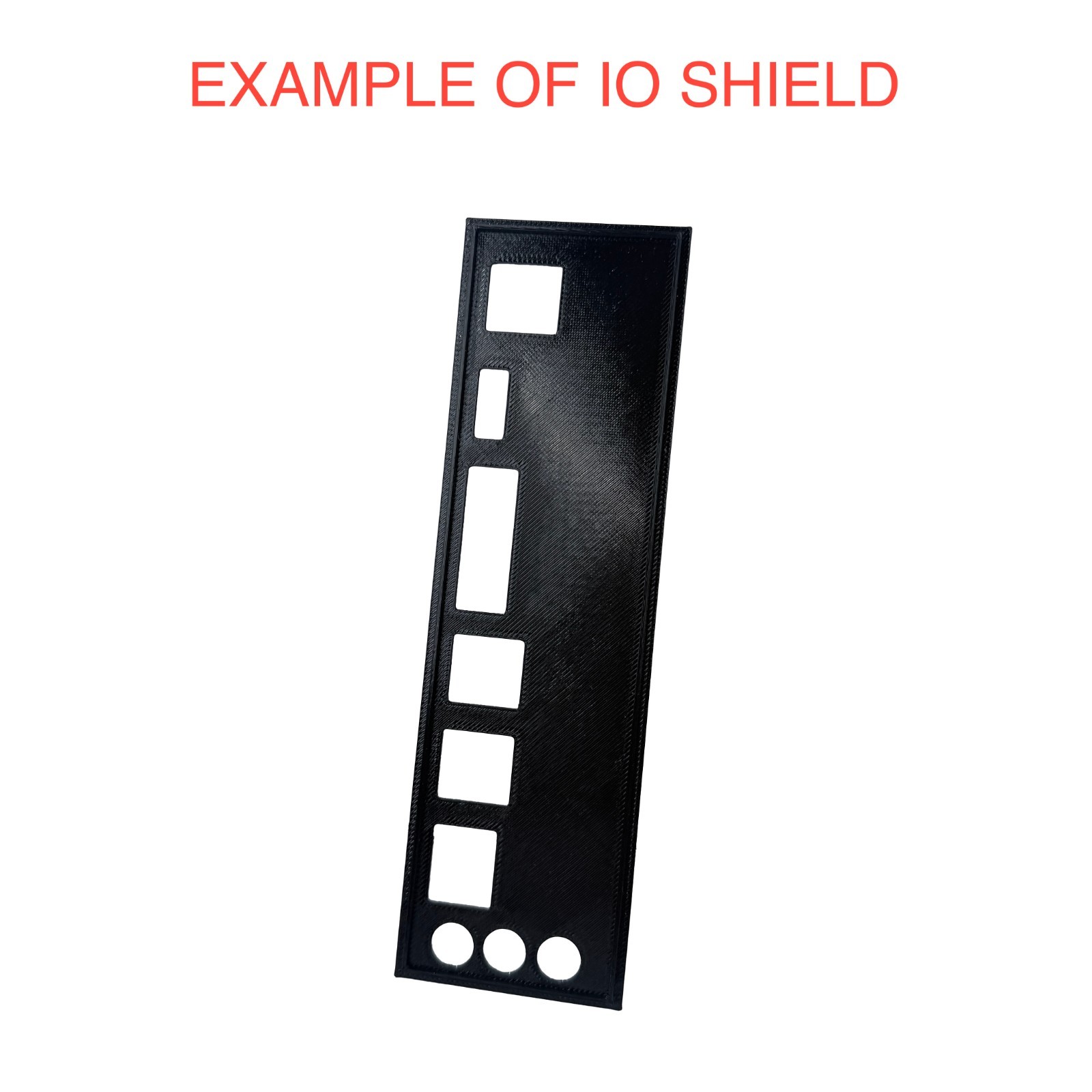 IO Shield Backplate for ASUS PRIME B550M-A WIFI Motherboard Replacement PETG