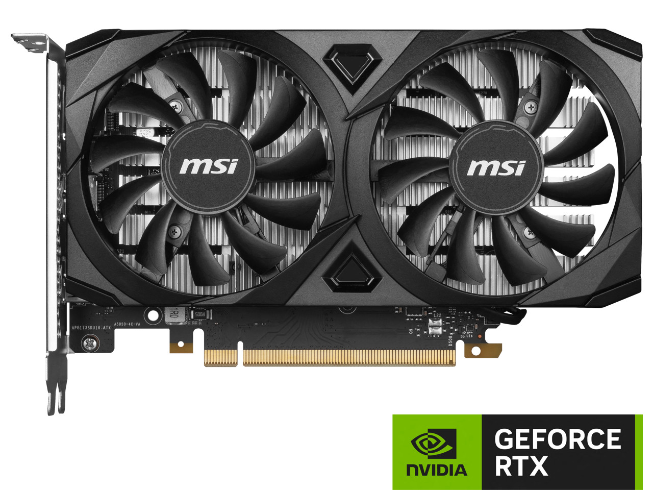 MSI Ventus GeForce RTX 3050 6GB GDDR6 PCI Express 4.0 x8 ATX Video Card RTX 3050