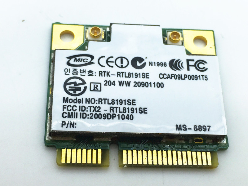 Realtek RTL8191SE Wireless 802.11bgn 1T2R PCIe 1X Desktop PC WIFI Card Adapter
