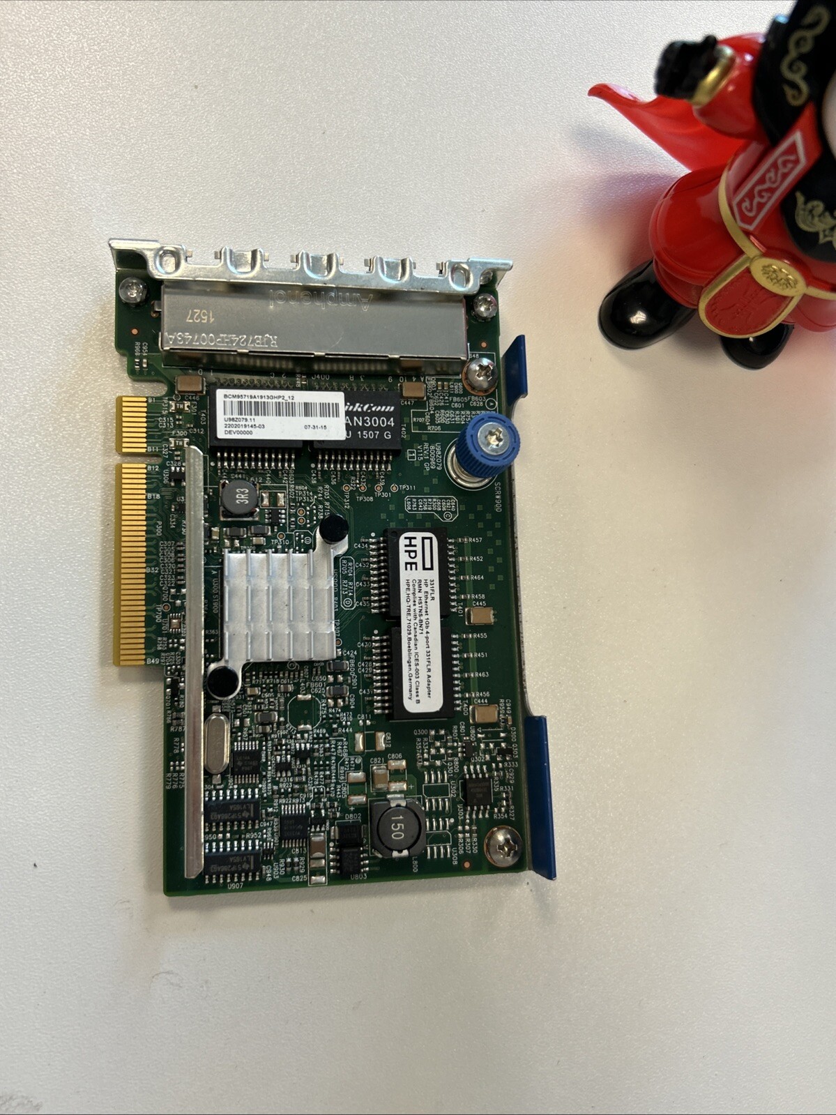 HP 629133-002 // 331FLR // HSTNS-BN71 1Gb 4-Port Ethernet Adapter Card
