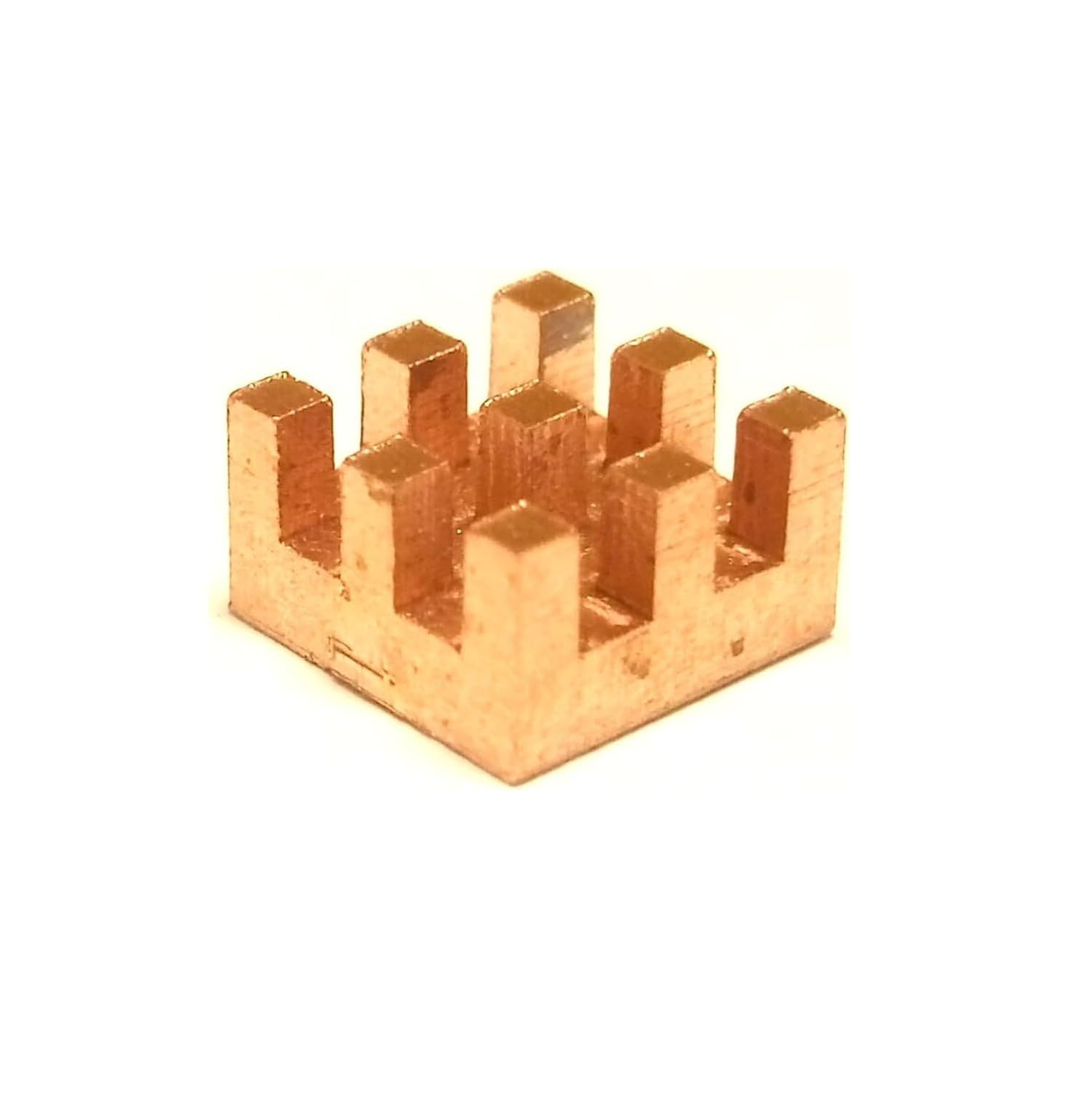 Easycargo 6Mm Copper Heatsink 6X6X5Mm + Thermal Conductive Adhesive Tape, Mini S