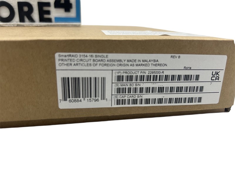 ADAPTEC 2295000-R CC SmartRAID 3154-16i 16PT 12Gbps MD2 *New Sealed*