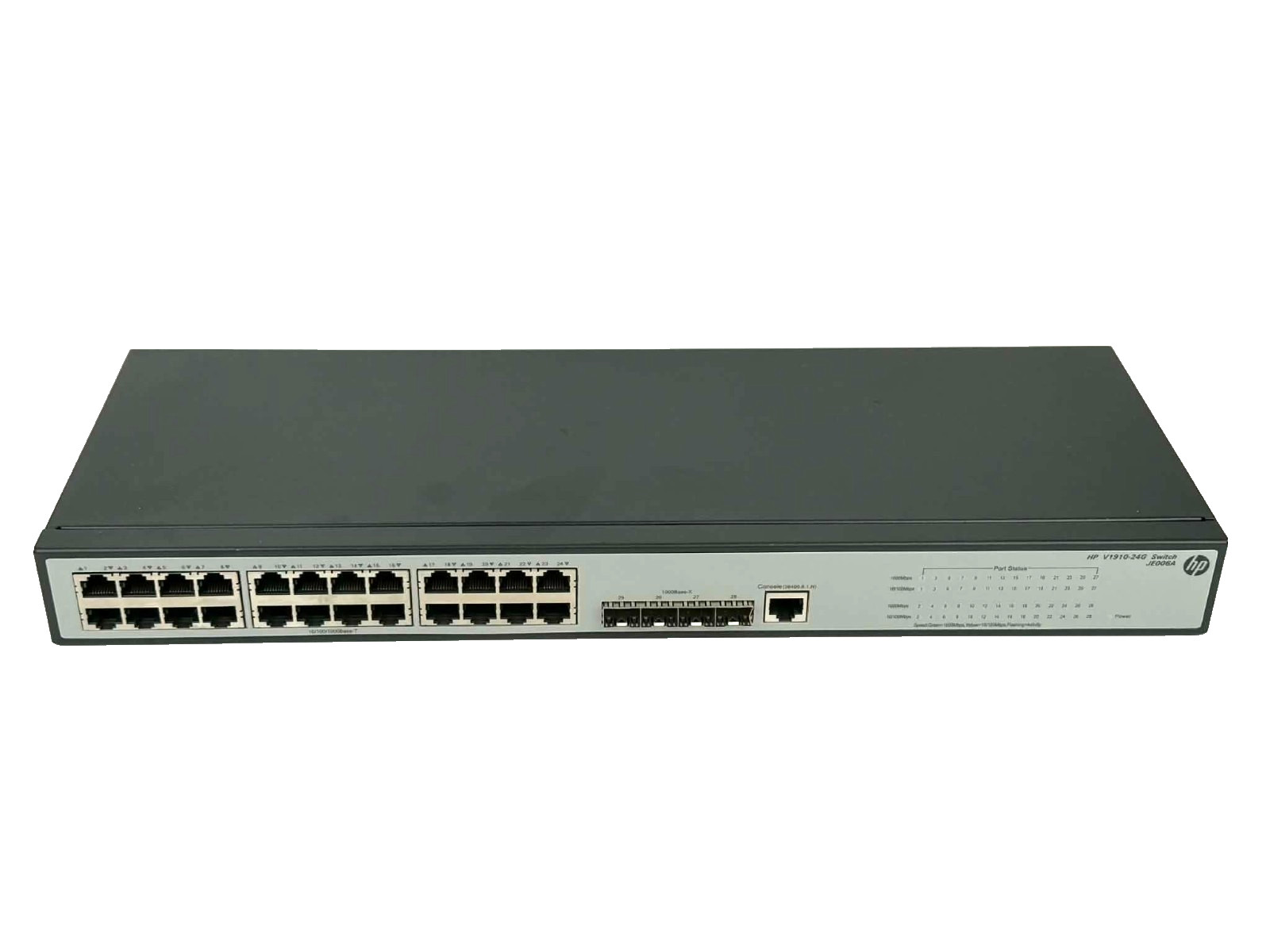 HP V1910-24G 24 Port HP JE006A Gigabit Ethernet Network Switch SFP