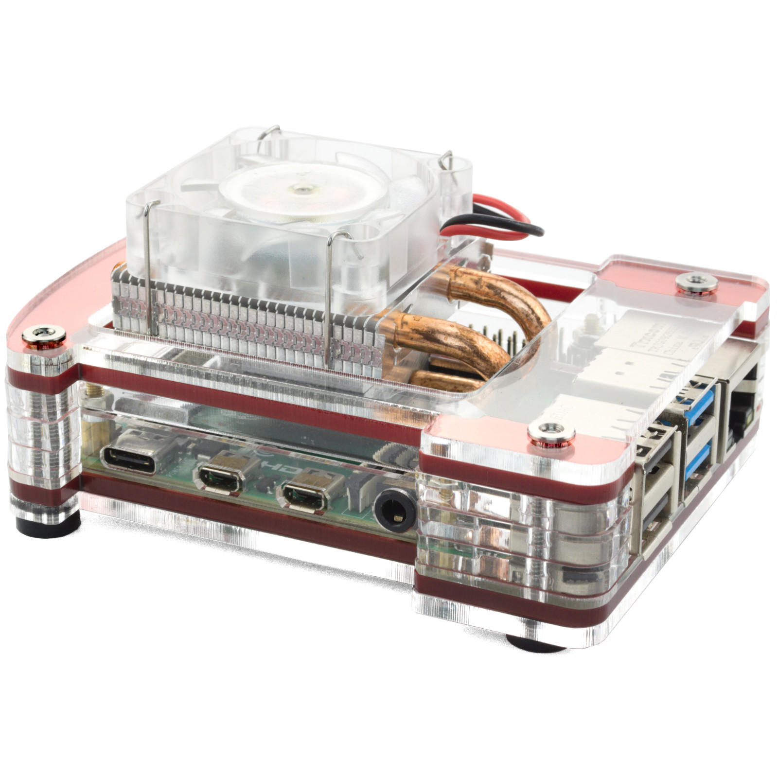 C4Labs Case kit for Low Profile ICE Tower (not included) and Raspberry Pi 3B+/4B