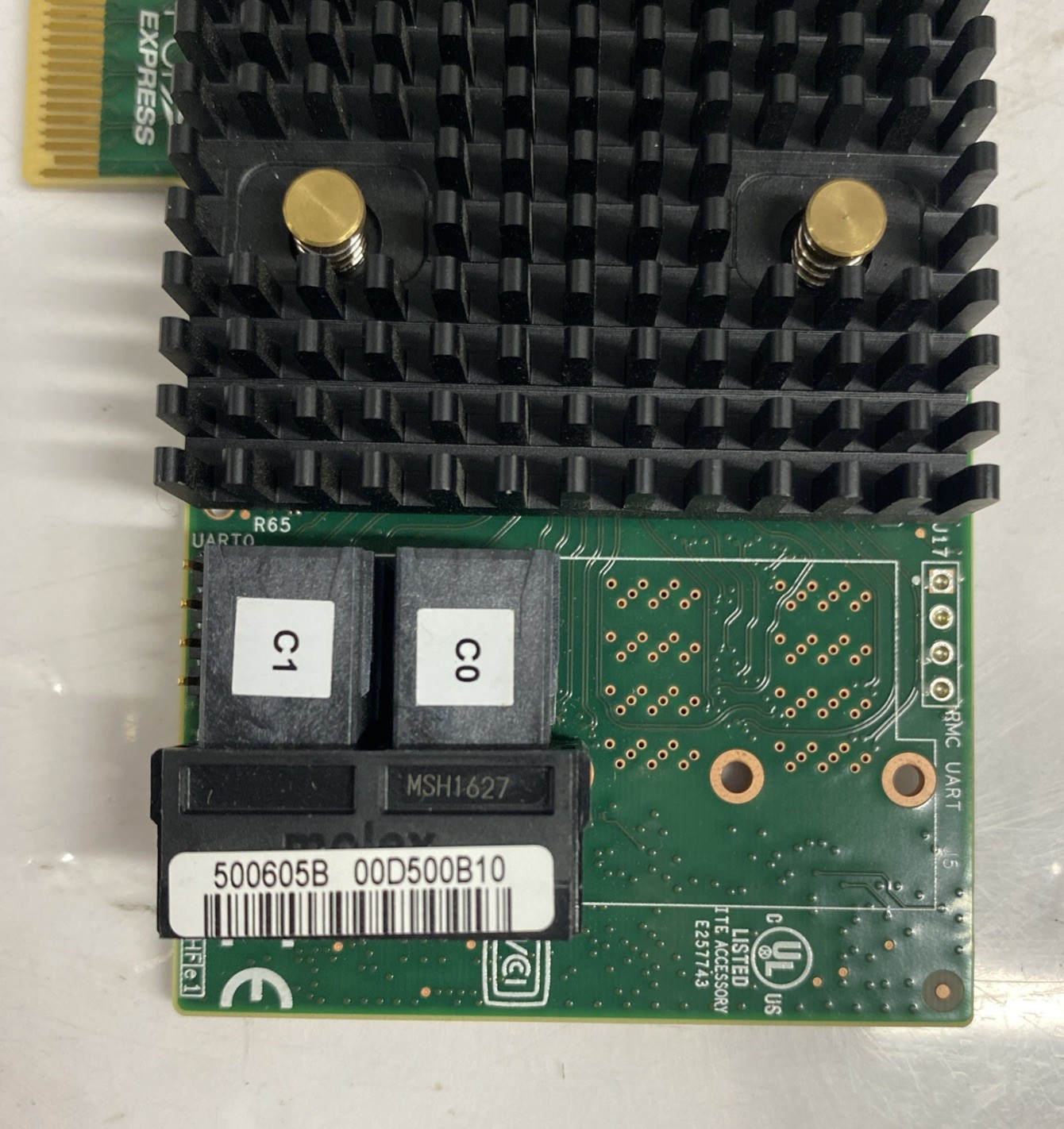 LENOVO 530-8i (LSI 9400-8i) 12GBS TRI-MODE SAS SATA NVME HBA P24 IT MODE