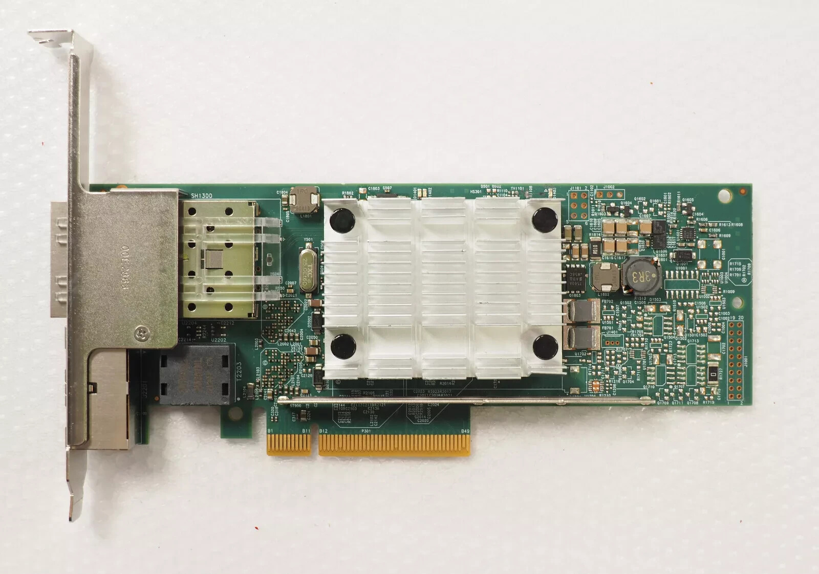 IBM 00E2719 4-Port 10Gb SFP+ 1Gb SR RJ45 Adapter PCIe Card 00E2865 w/ SFP cards